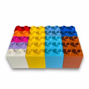 24-158-37【正規品】レゴ　デュプロ　LEGO　細長　縦長　ブロック
