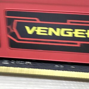 送料185円 CORSAIR DDR3 VENGEANCE CMZ32GX3M4X1866C10R 1866MHz 32GB(4x8GB) Ver3.24 4本 デスクトップ用PCメモリー[C2650]の画像2