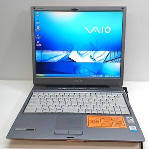 現状品 SONY 15インチ VAIO VGN-E72B/D XP/Celeron M 360 [M7918]