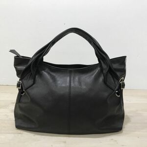 DEL CONTE デルコンテ ハンドバッグ レザー ブラック レディース[C2839]