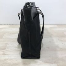 Paul Smith ポールスミス トートバッグ ナイロン×レザー 黒 ブラック[C2951]_画像3