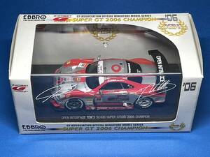 EBBRO　1/43　TOYOTA　OPEN IMTERFACE TOM’S SC430 No.36　GT500 2006 CHAMPION