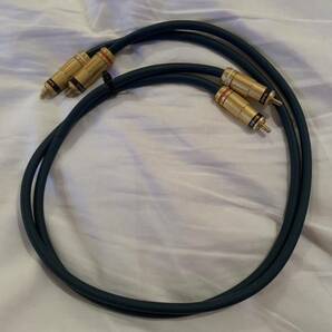 SAEC STRESS FREE 99.99997% Cu LINE CABLE ペア 約70cm RCAケーブル サエクの画像1