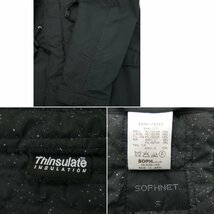 SOPHNET. ソフネット メンズ アウター モッズコート フェイクファー BLACK S SOPH-78063_画像9