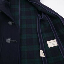 LONDON TRADITION ロンドントラディション レディース アウター ウール ダッフルコート NAVY 36英国製_画像4