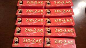 ジグザグ zigzag 手巻き タバコ ペーパー レッド　50個入り　送料無料！