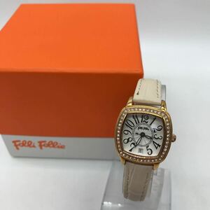 FolliFollie フォリフォリ 腕時計 WF17B001SD クオーツ 箱付き 動作品