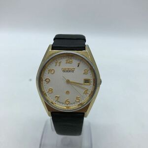 ORIENT オリエント H547401-70 クオーツ 腕時計 レディース メンズ 腕時計 動作品 ゴールド