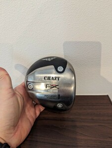 1円スタート！クレイジー　CRAZY FX BM435 ロフト角10.5 ドライバー ヘッドのみ ヘッド単品