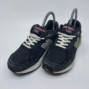 [C Rank] USA USA (9063) 22,5 см. Кроссовки New Balance 990 Black