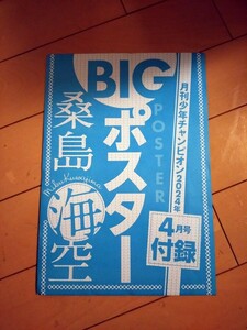 桑島海空ポスター　チャンピオン付録