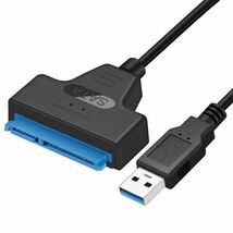 新品良品即決■送料無料 SATA3.0 to USB3.0 高速 sata usb 変換ケーブル 2.5インチ SSD / HDD 対応 動作確認済_画像5