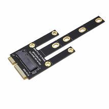 新品良品即決■送料無料 m.2 nvme ssd → mini pci-e 変換アダプタ M key nvme ssd 2230/2242/2260/2280対応_画像1