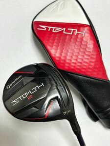 テーラーメイド STEALTH2 フェアウェイウッド 7W 21° VENTUS TR BLUE Velocore 6 (S) カスタム TMC ヘッドカバー付 ステルス2 ベンタス