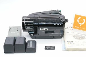 同梱歓迎【良品/動作品】SONY ソニー Handycam HDR-HC9 ナイトビジョン搭載 (バッテリー、充電器、メモリースティック、取説付）　#4902