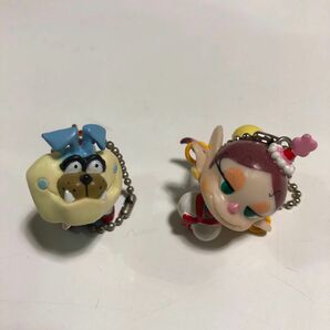 コカコーラ　アクビちゃん&テクノブル公　キーホルダー　2種