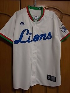 【正規品・古着】西武ライオンズ（H）復刻ユニフォーム　1979‐2000年シーズン　Majestic製　プロ野球