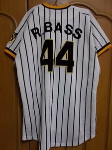 【正規品・古着】阪神タイガース（H）ユニフォーム　ランディ・バース＃44　プロ野球　LLサイズ