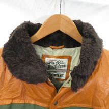 PENFIELD ヨークレザー ダウンジャケット sizeXXL/ペンフィールド 0304_画像2