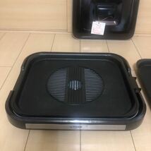 TIGER タイガーホットプレート CRB-B120 平面 焼肉プレート付き　家庭用 焼肉屋　丸洗いok_画像6