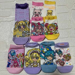 プリキュア子供靴下7足