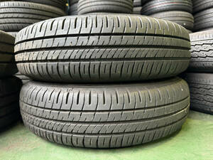 9分山☆ 145/80R13 75S　鉄ホイール・激安!!2本セット価格 2032