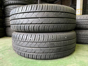 バリ山 165/55R15 75V　鉄ホイール・激安!!2本セット価格 2036