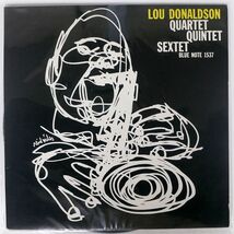 米 LOU DONALDSON/QUARTET QUINTET SEXTET/BLUE NOTE B181537 LP_画像1