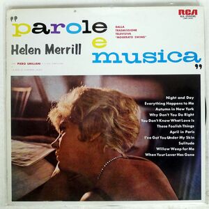HELEN MERRILL/PAROLE E MUSICA/RCA RJL2550 LP