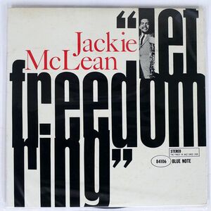 米 JACKIE MCLEAN/LET FREEDOM RING/BLUE NOTE BST84106 LP