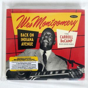 未開封 WES MONTGOMERY/BACK ON INDIANA AVENUE (THE CARROLL DECAMP RECORDINGS)/RESONANCE RECORDS HCD-2036 CD