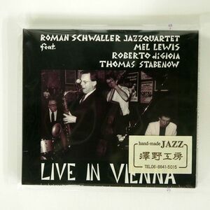 デジパック 未開封 ROMAN SCHWALLER/LIVE IN VIENNA/ATELIER SAWANO AS089 CD □