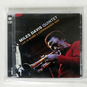 MILES DAVIS QUINTET/LIVE IN ROME & COPENHAGEN 1969/GAMBIT RECORDS 69330 CD