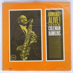 米 ORIGINAL モノラル盤 COLEMAN HAWKINS/HAWKINS ALIVE AT THE VILLAGE GATE/VERVE V8509 LP