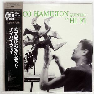 帯付き CHICO HAMILTON QUINTET/IN HI-FI/PACIFIC JAZZ PJ1216 LP