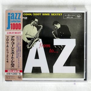 AL COHN-ZOOT SIMS SEXTET/FROM A TO Z/RCA SICJ25 CD □