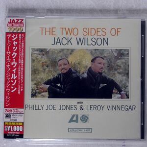 JACK WILSON/TWO SIDES OF/ATLANTIC WPCR27037 CD □