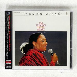 CARMEN MCRAE/I’M COMING HOME AGAIN/SOLID CDSOL1427 CD