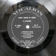 米 JO STAFFORD/SWEET SINGER OF SONGS/VOCALION VL73866 LP_画像2