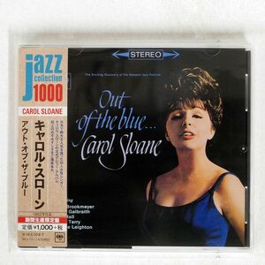 CAROL SLOANE/OUT OF THE BLUE/SONY SICJ111 CD □