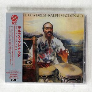 RALPH MACDONALD/SOUND OF A DRUM/SOLID CDSOL5615 CD □