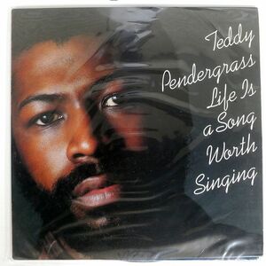 米 TEDDY PENDERGRASS/LIFE IS A SONG WORTH SINGING/PHILADELPHIA INTERNATIONAL JZ35095 LP