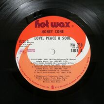 米 HONEY CONE/LOVE PEACE & SOUL/HOT WAX HA713 LP_画像2