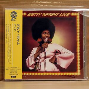 BETTY WRIGHT/BETTY WRIGHT LIVE/SOLID CDSOL5602 CD □