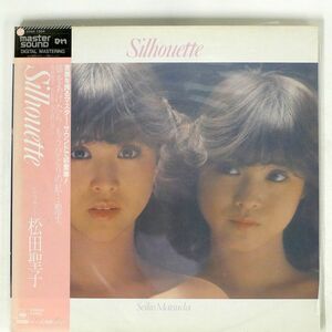 MASTERSOUND 帯付き 松田聖子/シルエット/CBS SONY 30AH1204 LP