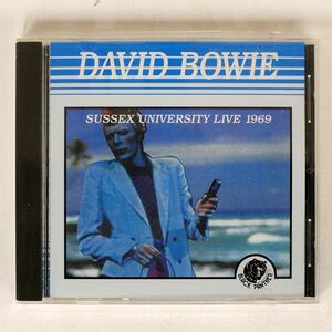 DAVID BOWIE/SUSSEX UNIVERSITY LIVE 1969/ANF SOFT WARE CO., LTD. ABP-032 CD □