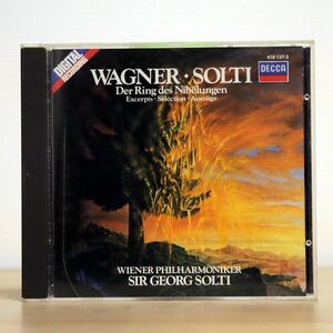 SIR GEORG SOLTI/WAGNER: DER RING DES NIBELUNGEN/DECCA 410 137-2 CD □