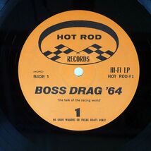 米 VA(DEUCE COUPES)/BOSS DRAG ’64/HOT ROD HOT ROD #1 LP_画像2