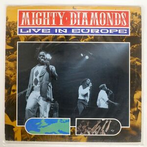 帯付き MIGHTY DIAMONDS/LIVE IN EUROPE/GREENSLEEVES GREL124 LP