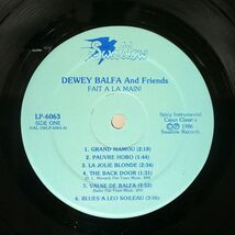 米 ケイジャン DEWEY BALFA AND FRIENDS/FAIT A LA MAIN! (HANDMADE)/SWALLOW LP6063 LP_画像2